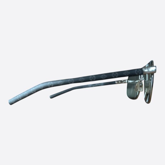 Louis Vuitton Silver Monogram Eclipse Pacific Sunglasses - Picture 2 of 5